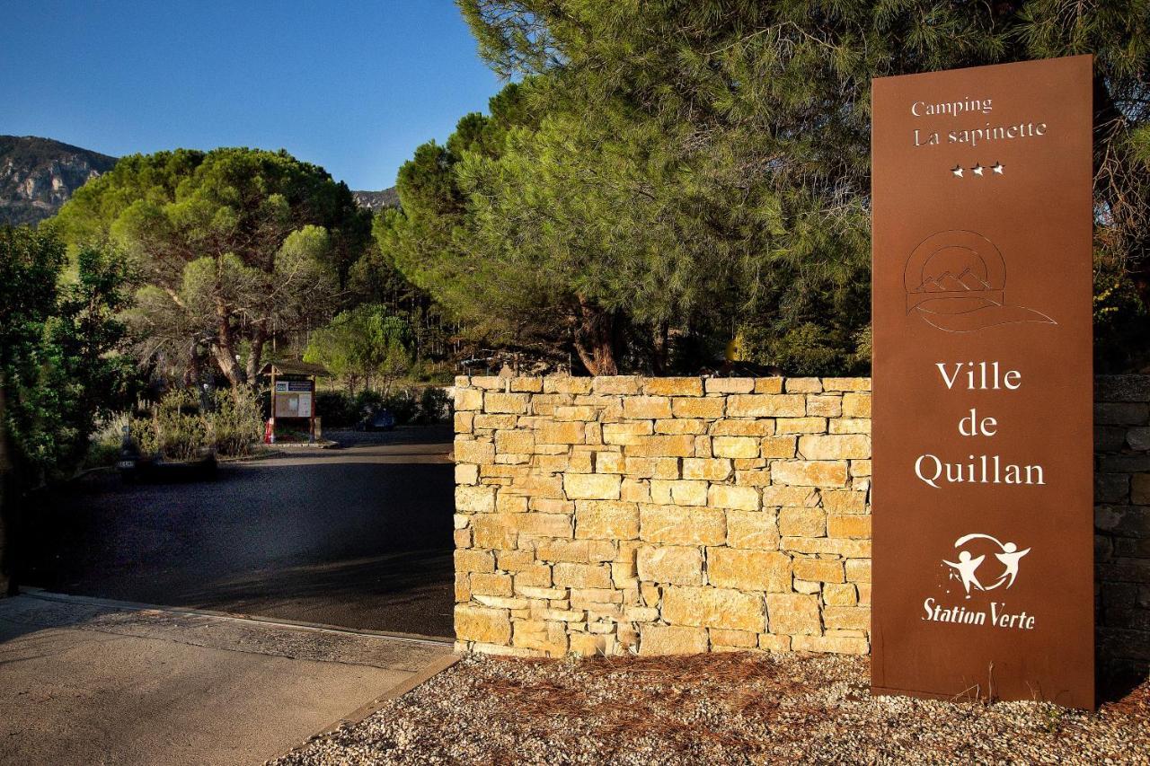 Camping Municipal La Sapinette Quillan Exterior foto